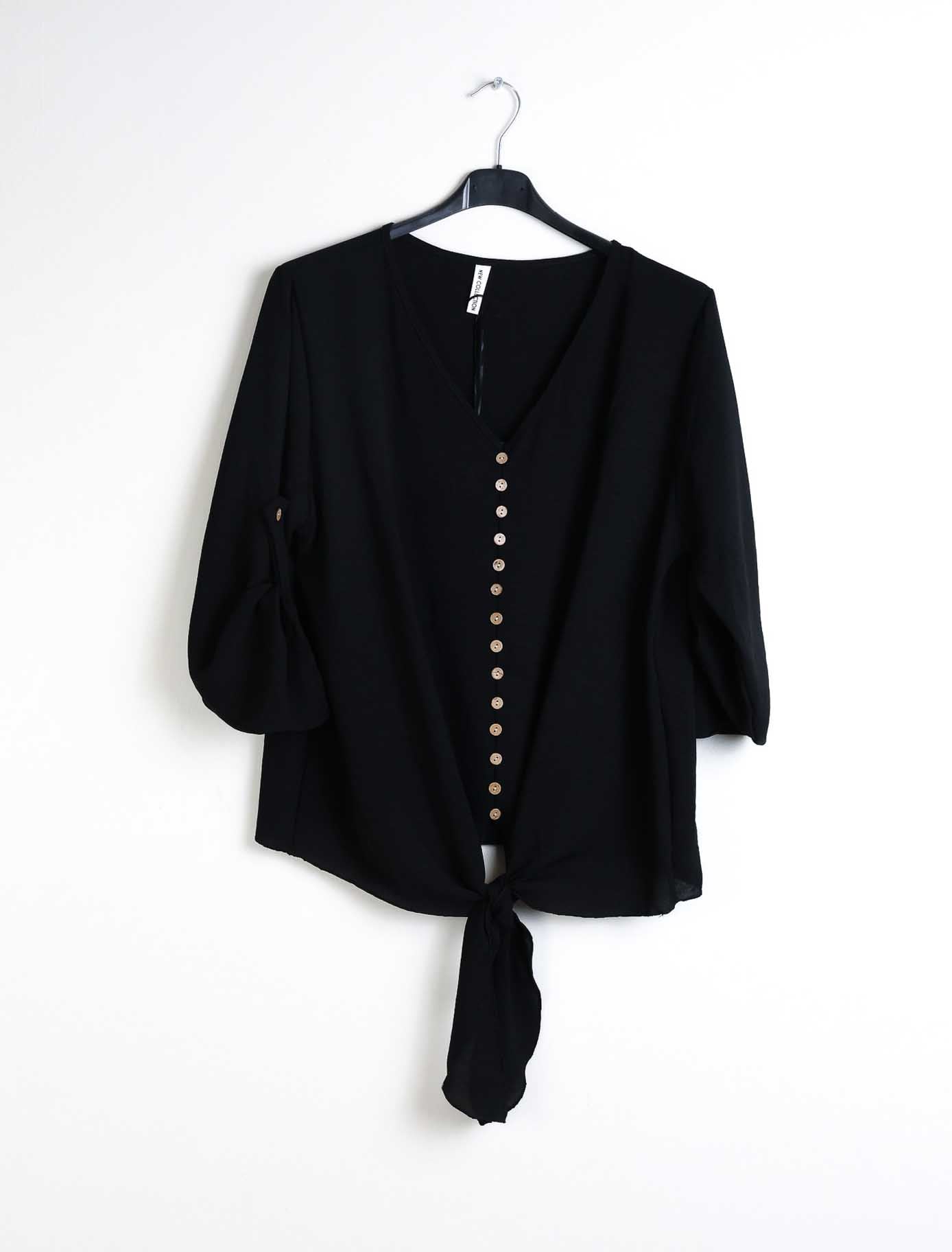 Blusa con nodo