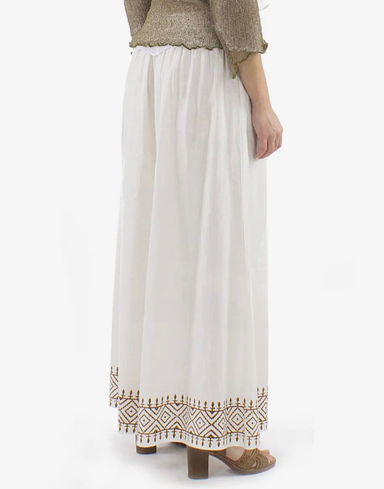 Pantalone palazzo etnico