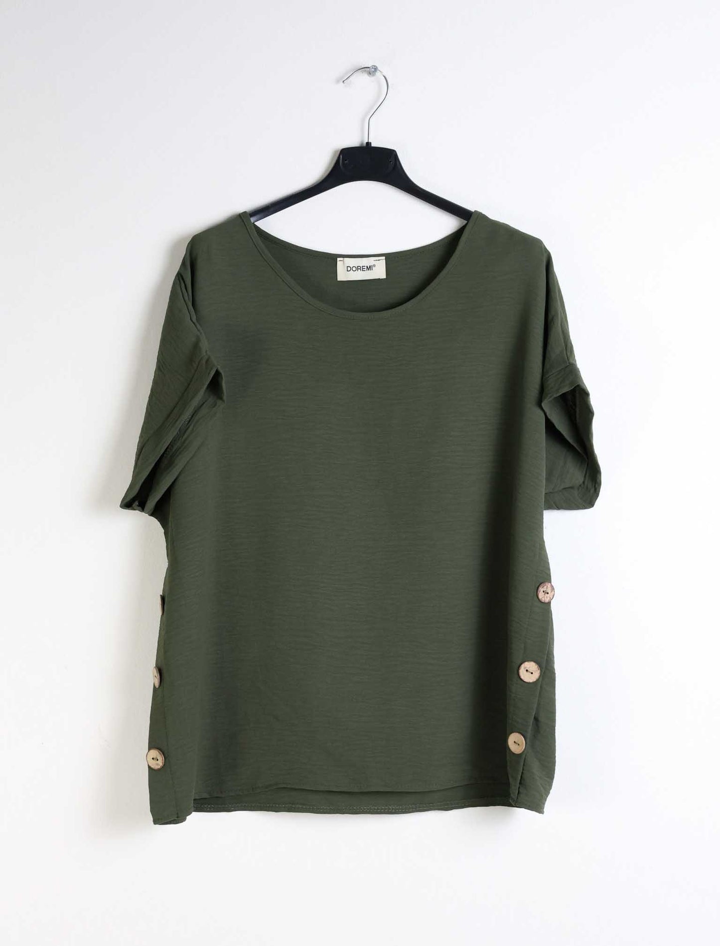 Blusa con bottoni