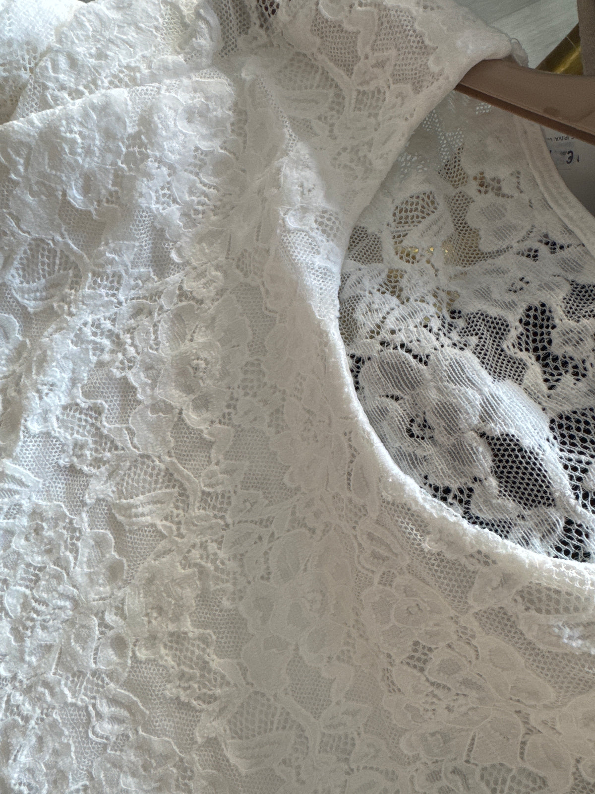 Maglietta in pizzo