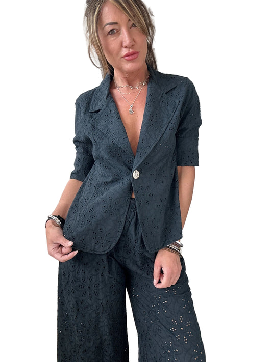 Blazer in sangallo