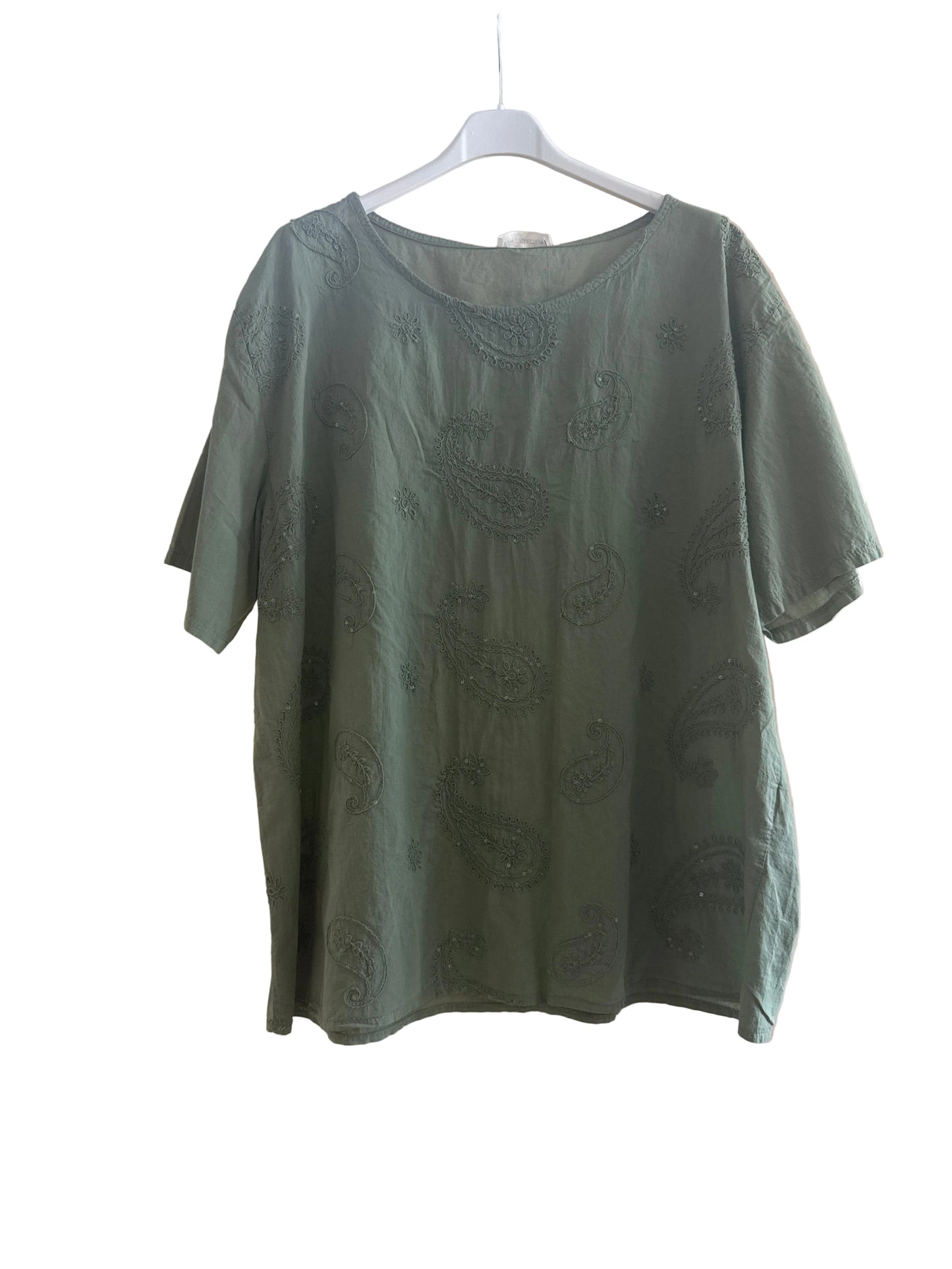 Blusa in mussola over