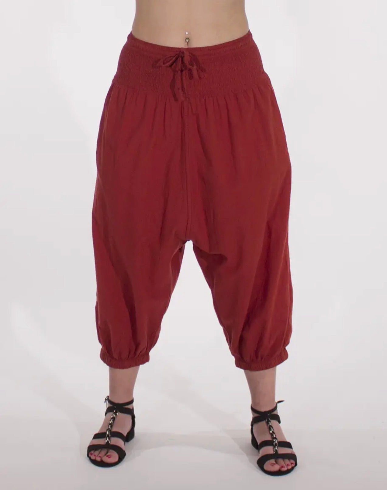 Pantalone pinocchietto etnico