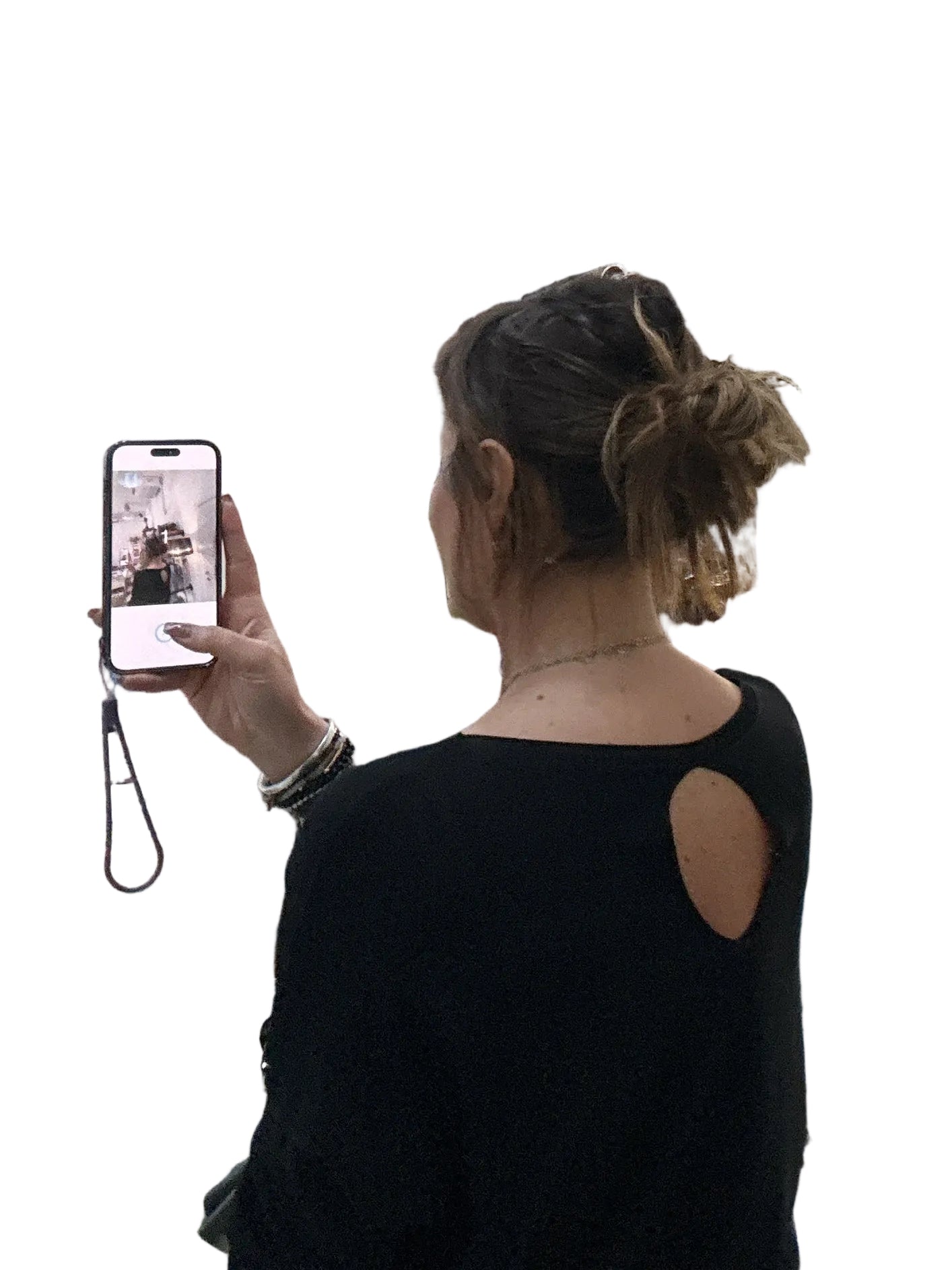 Maglia con goccia posteriore