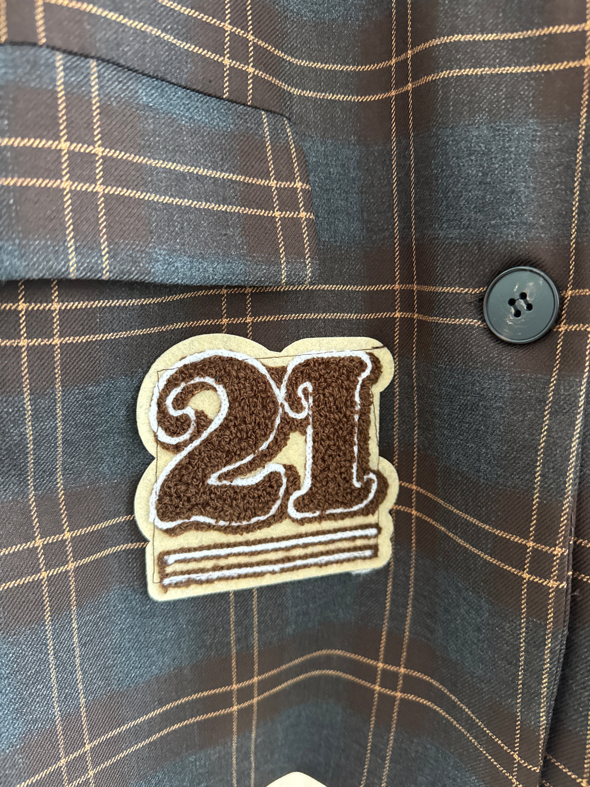 Blazer over con patch