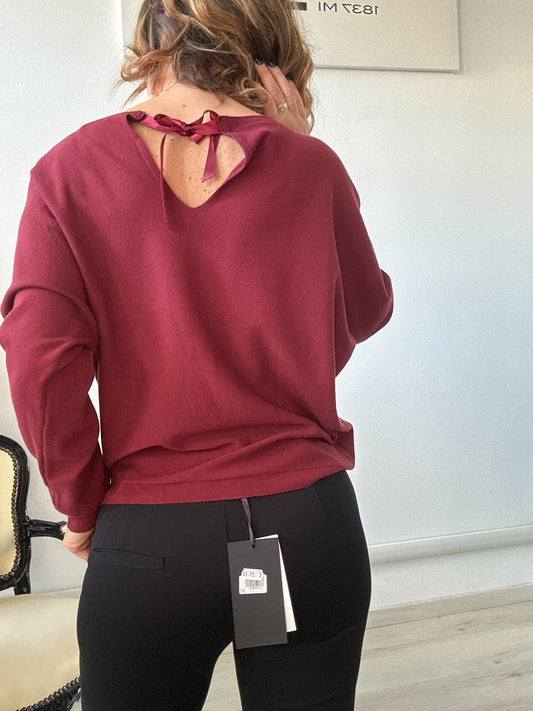 Maglia con fiocchetto