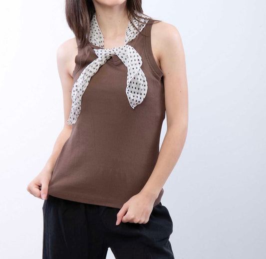 Canotta con foulard