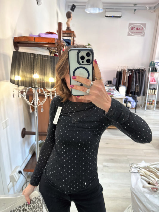 Maglietta misto cachemire