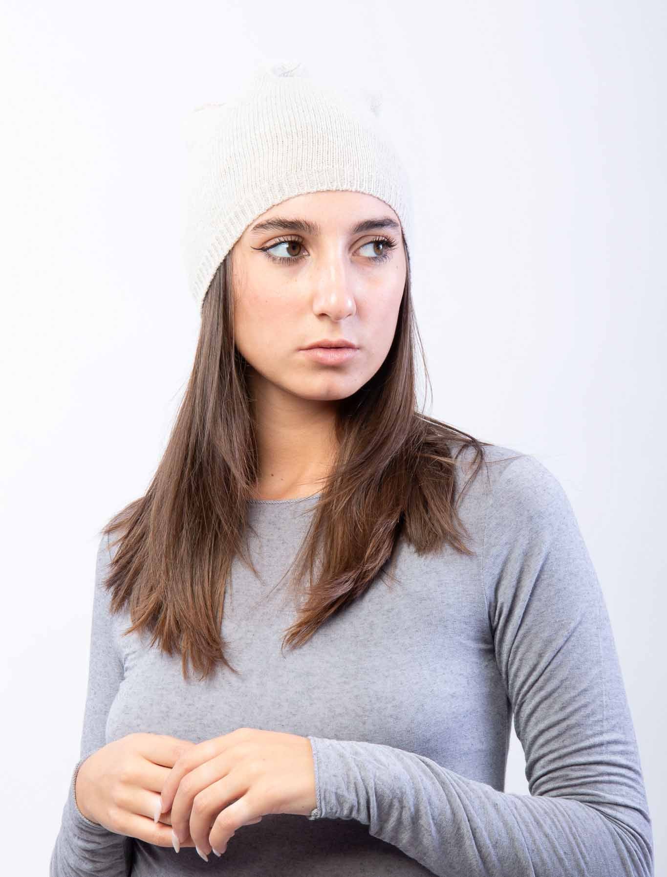 Cappello in misto cachemire