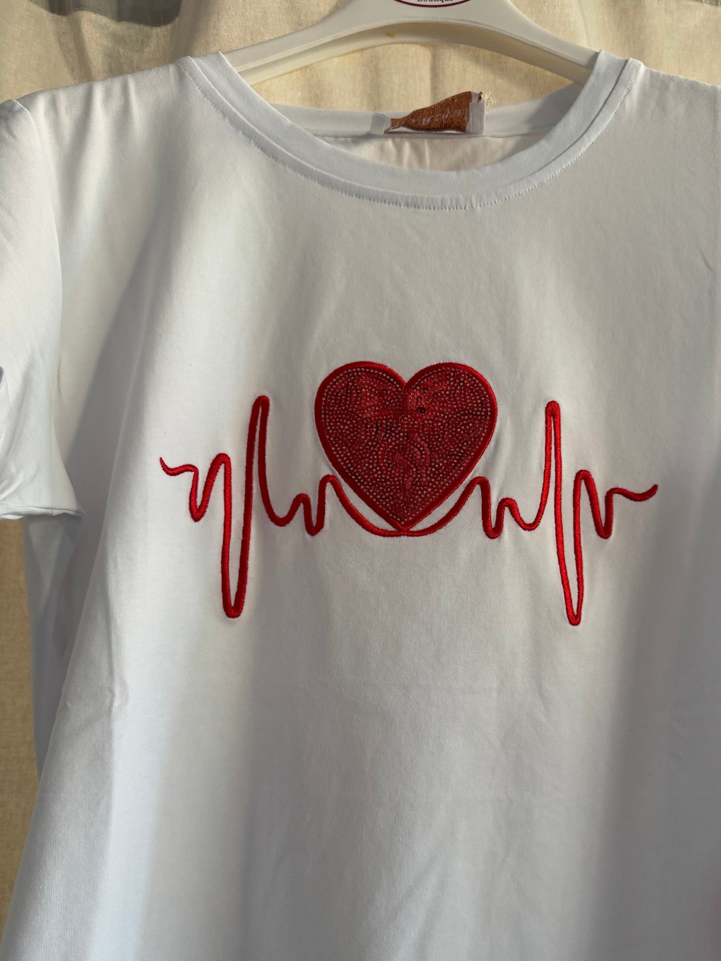 T shirt slim fit cuore