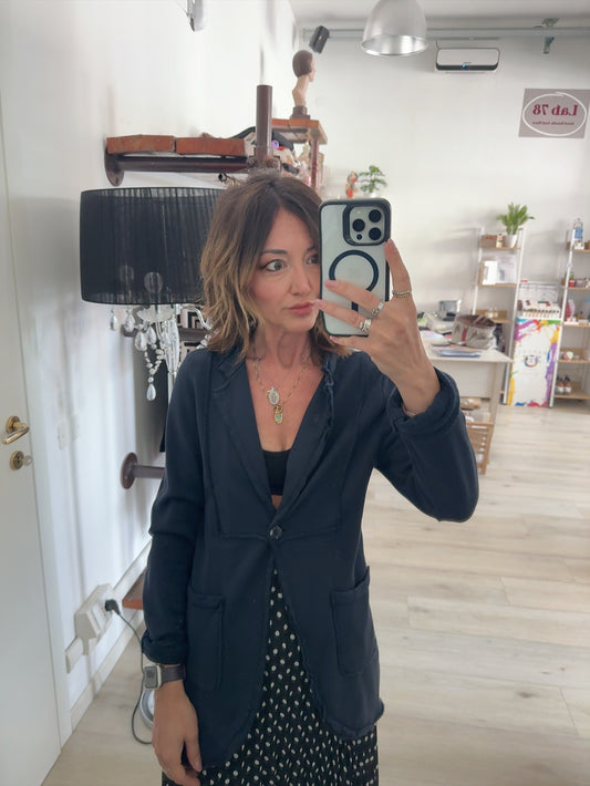 Blazer in spugna