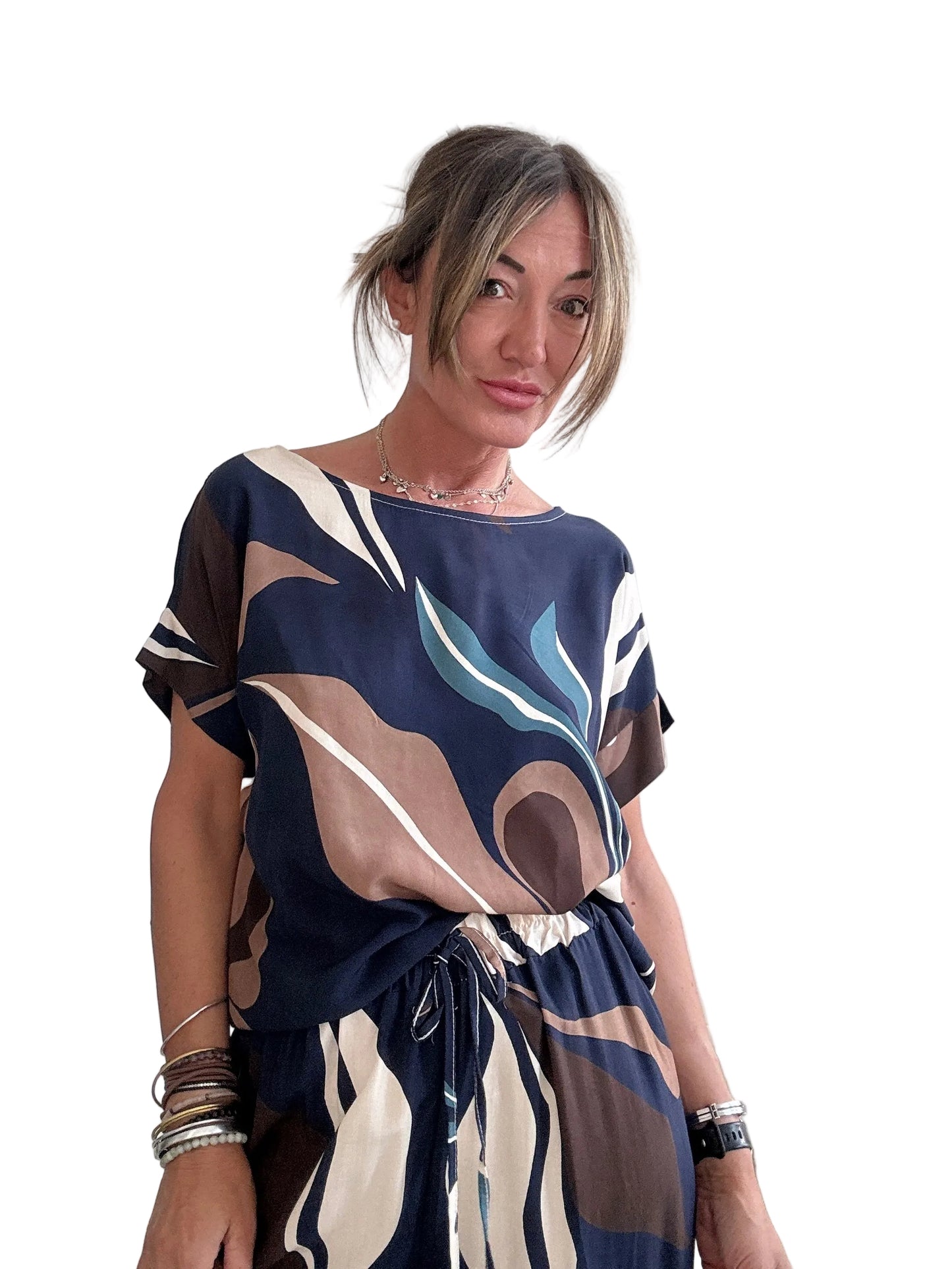 Blusa in viscosa