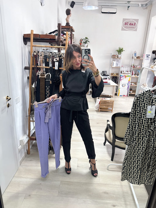 Pantalone con coulisse