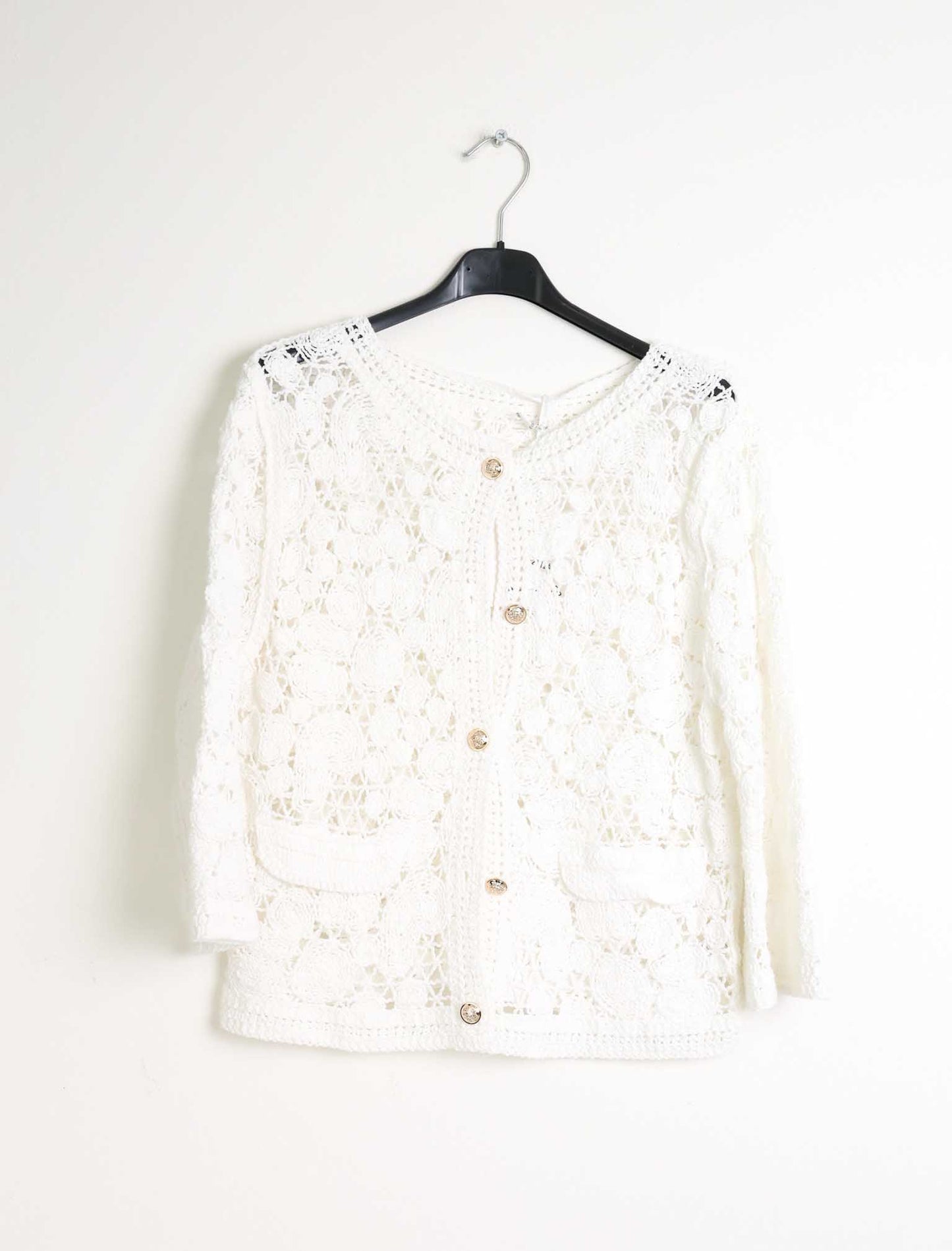 Giacca chanel in macramè