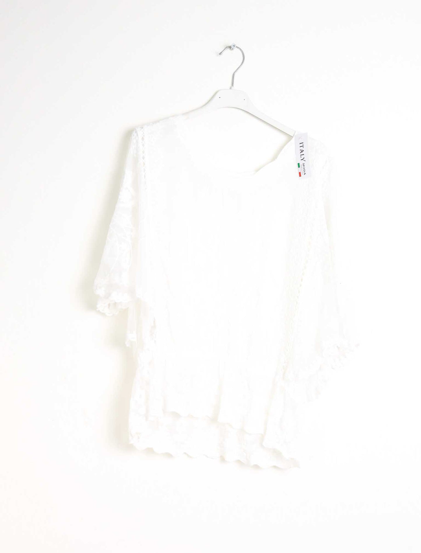 Blusa ricamata