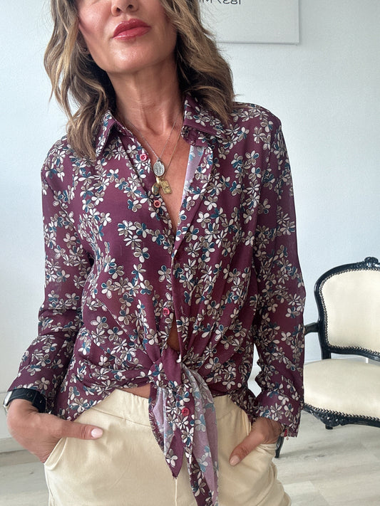 Camicia a fantasia