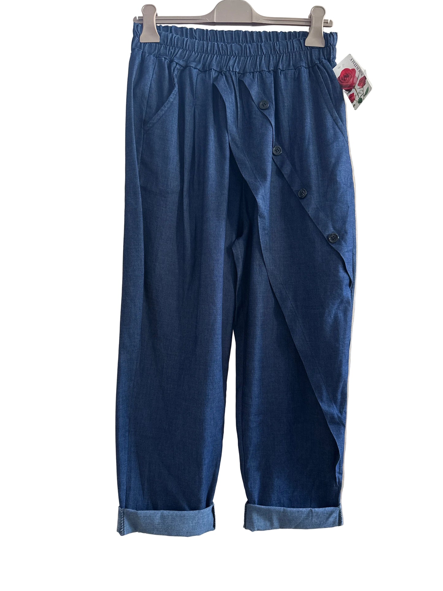 Pantalone in chambray