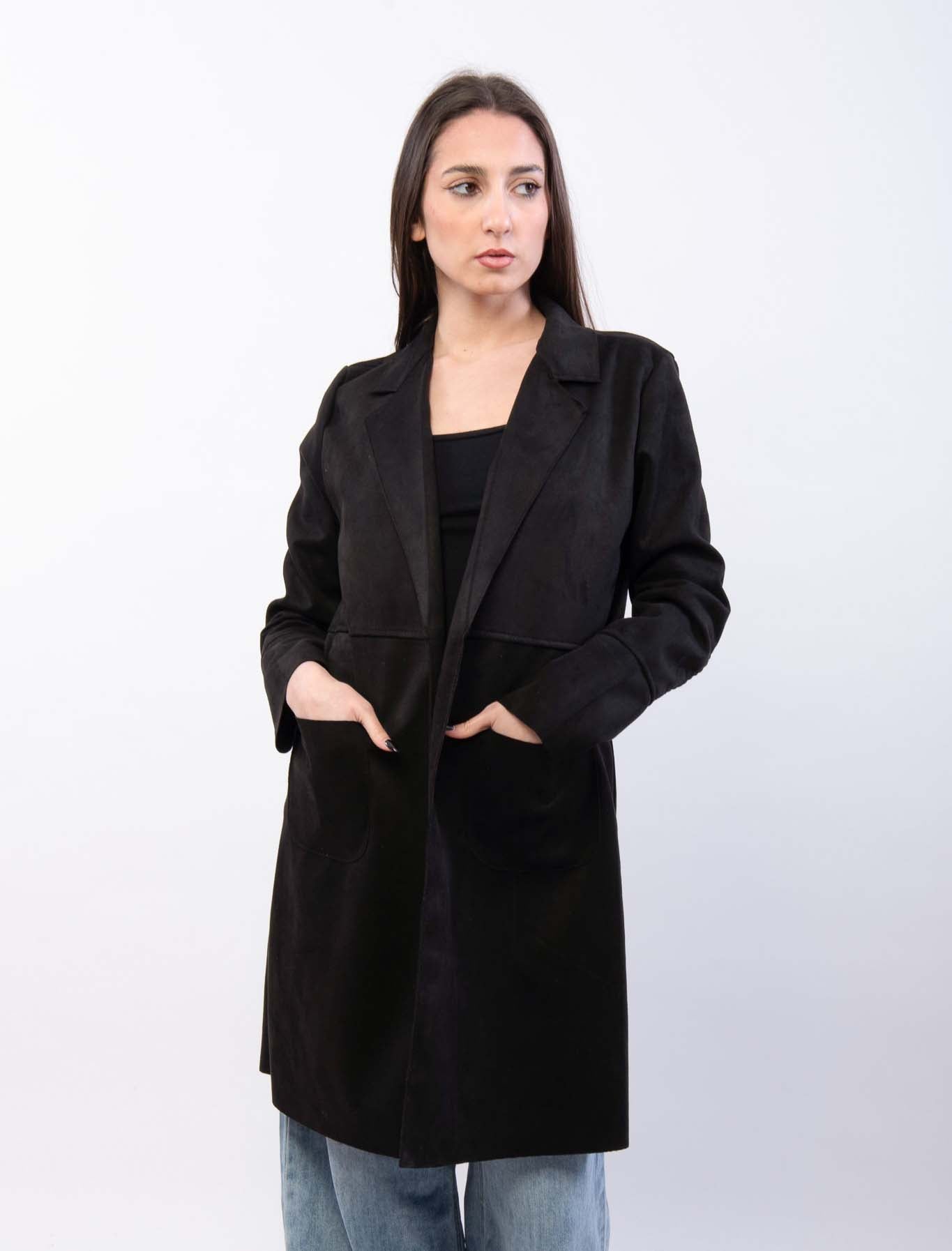 Spolverino in camoscio