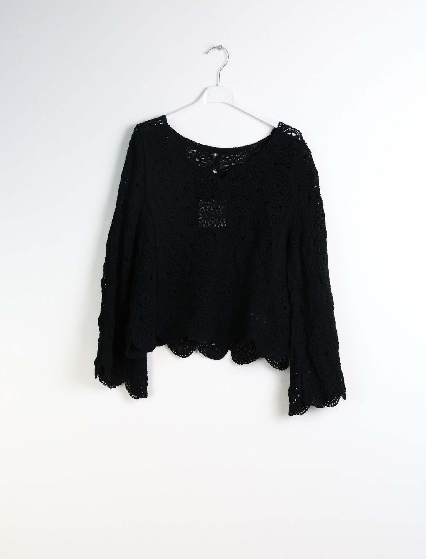Maglia in macramè