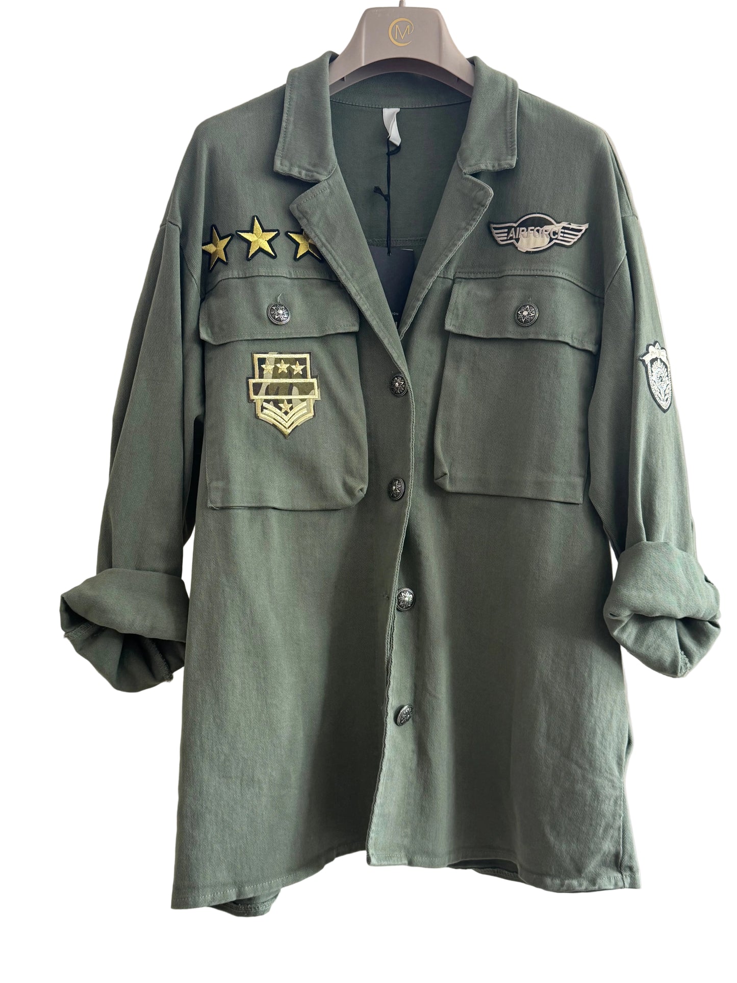 Giacca Over Military