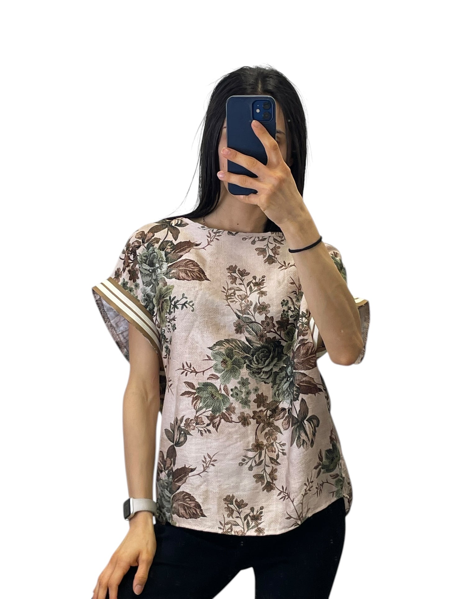 Blusa a fiori