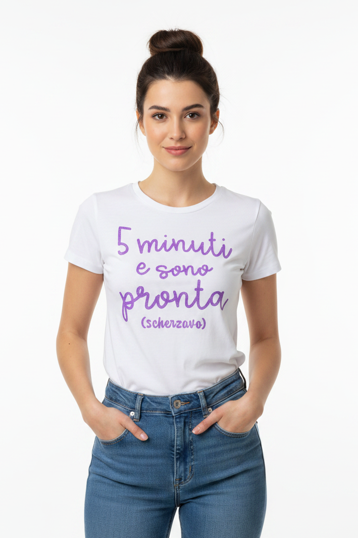 T shirt 5 minuti