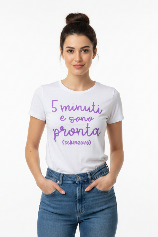 T shirt 5 minuti