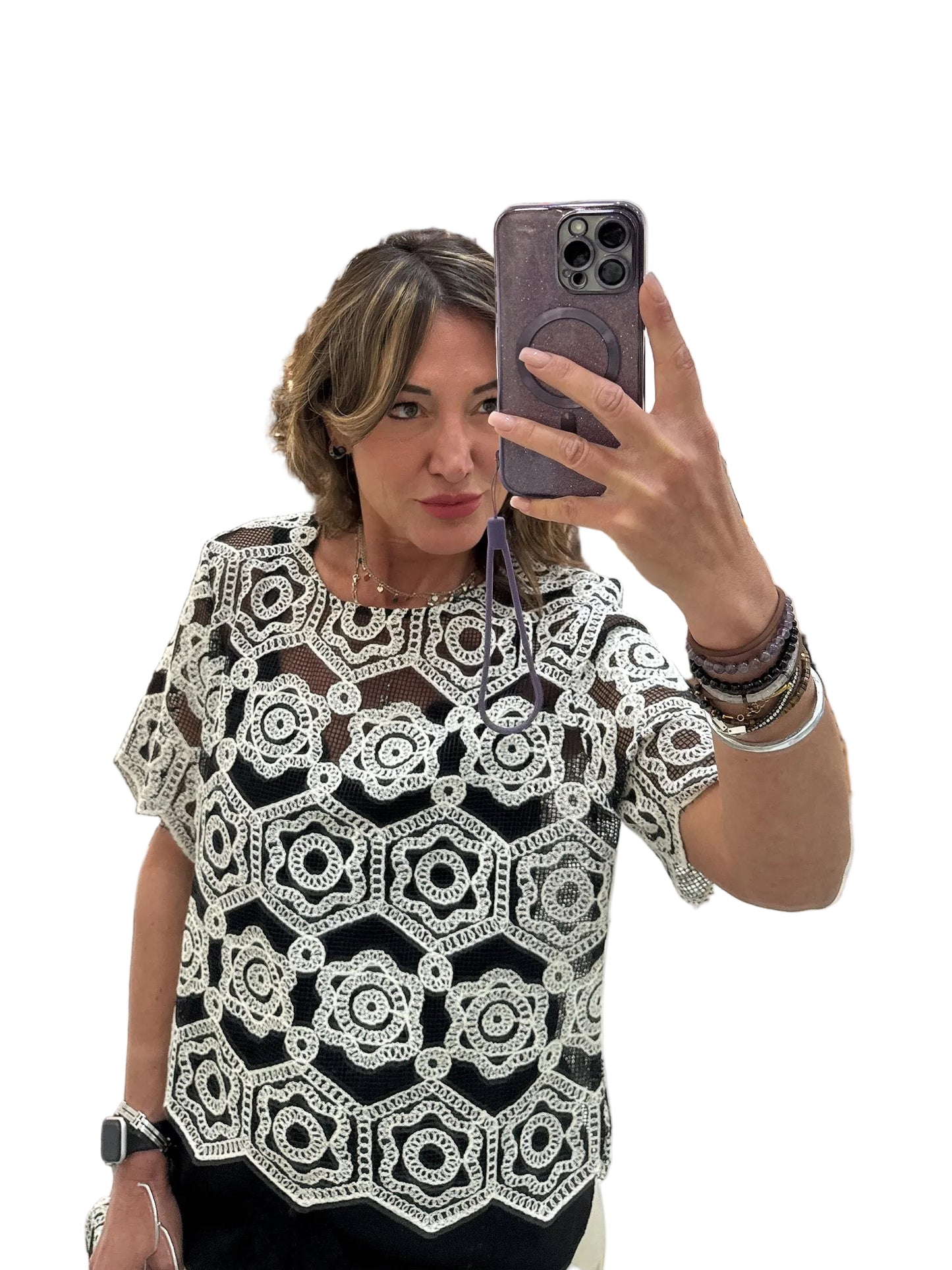Top in pizzo