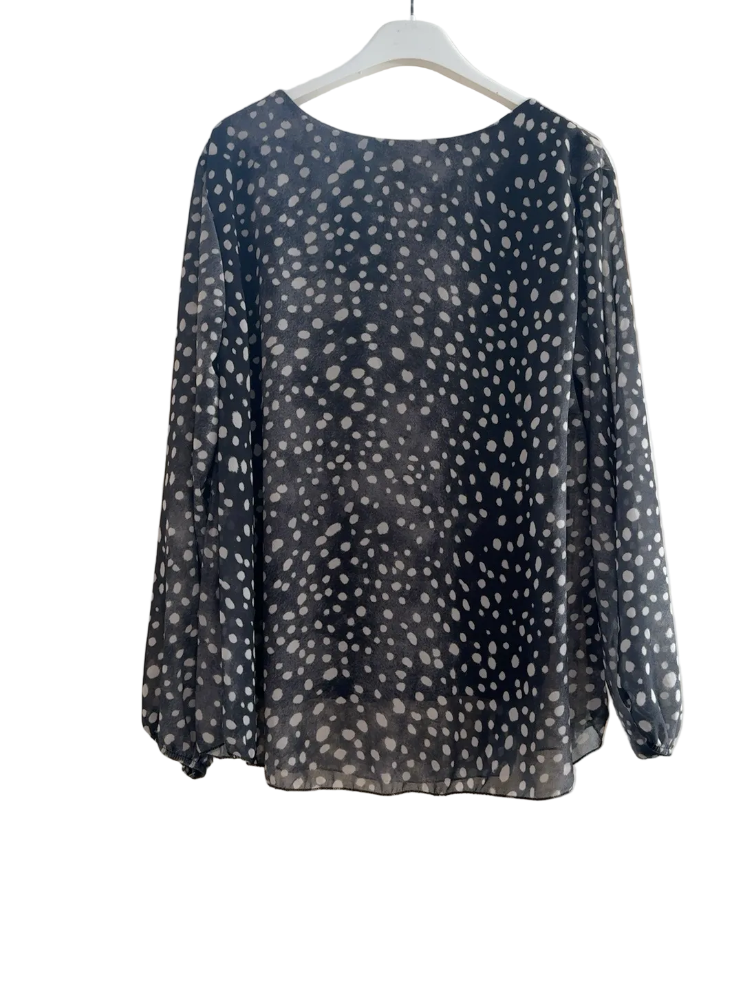 Blusa plissettata stampa Bambi