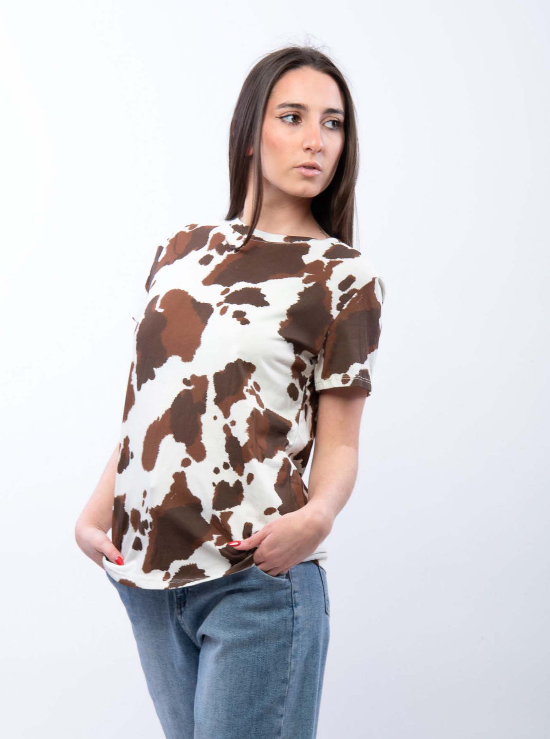 T-shirt cow print