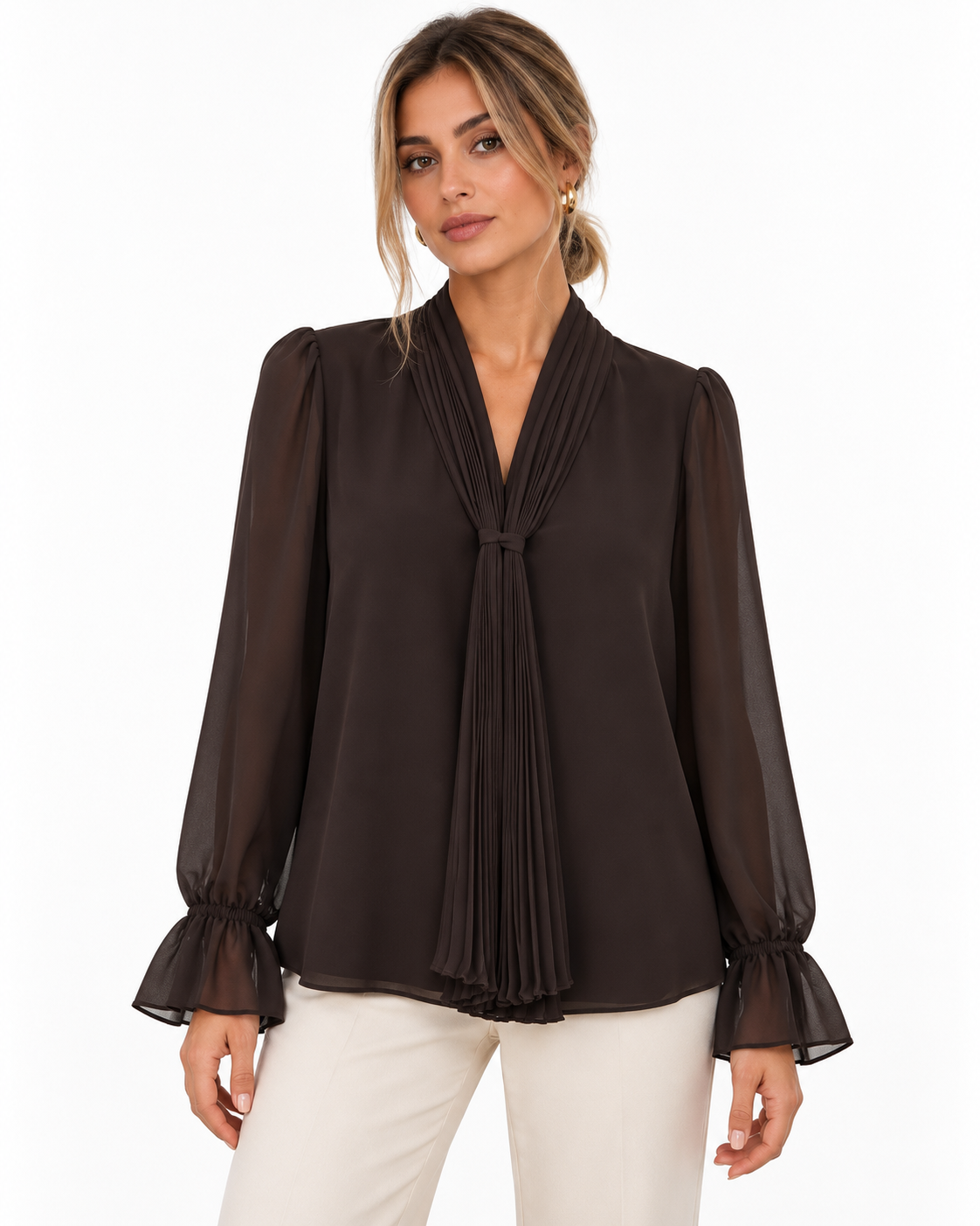 Blusa con nodo