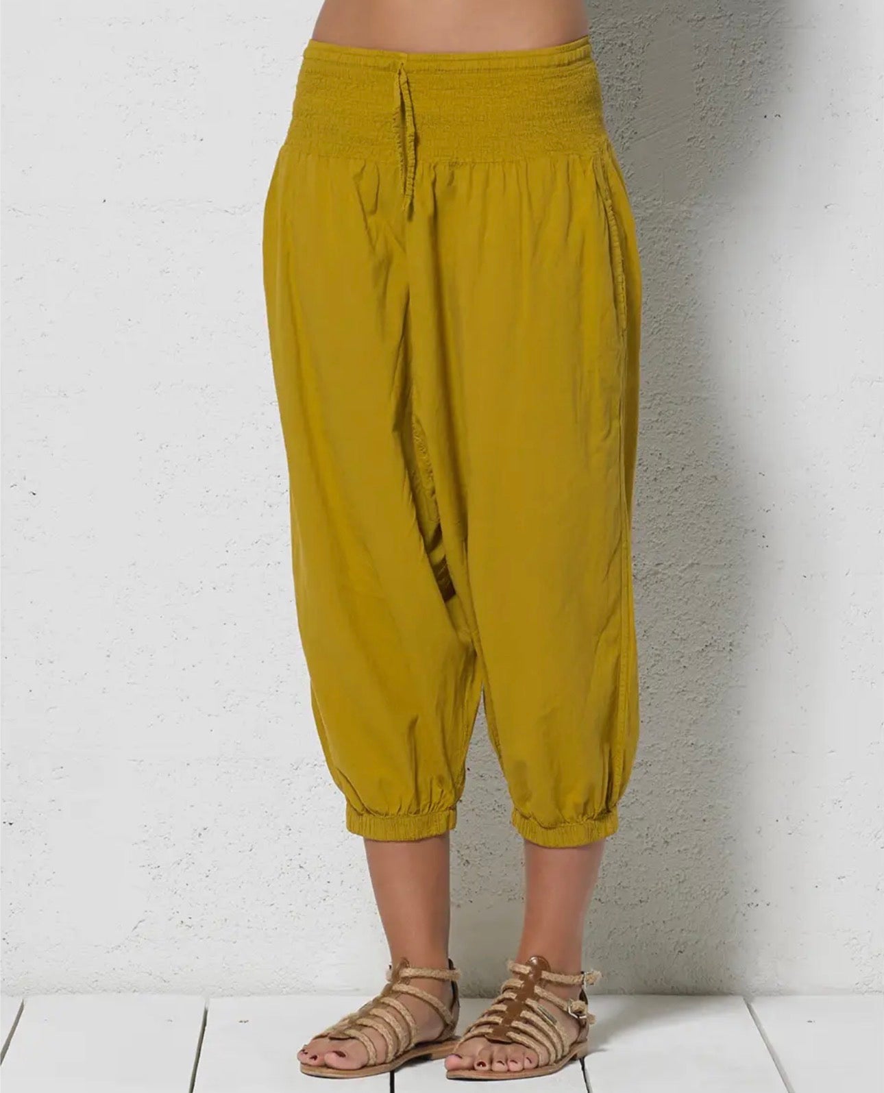 Pantalone pinocchietto etnico