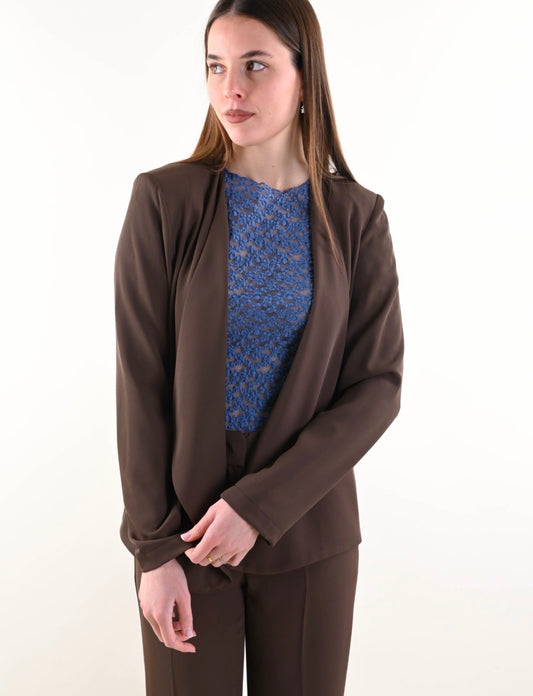 Blazer in tessuto fluido Myastreet