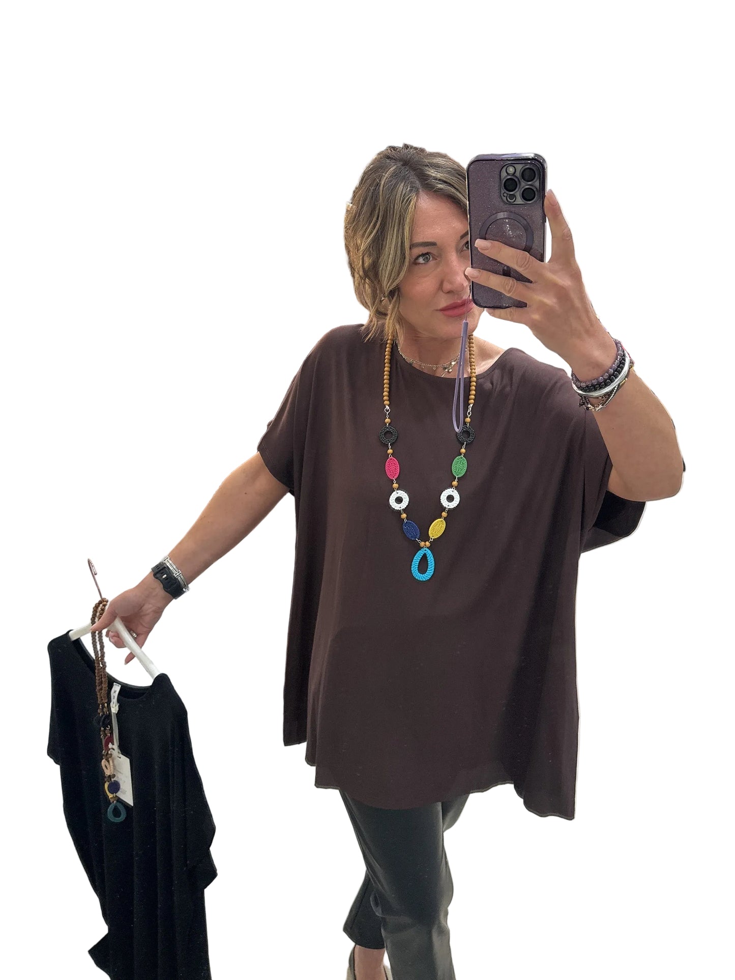Maxi maglia viscosa