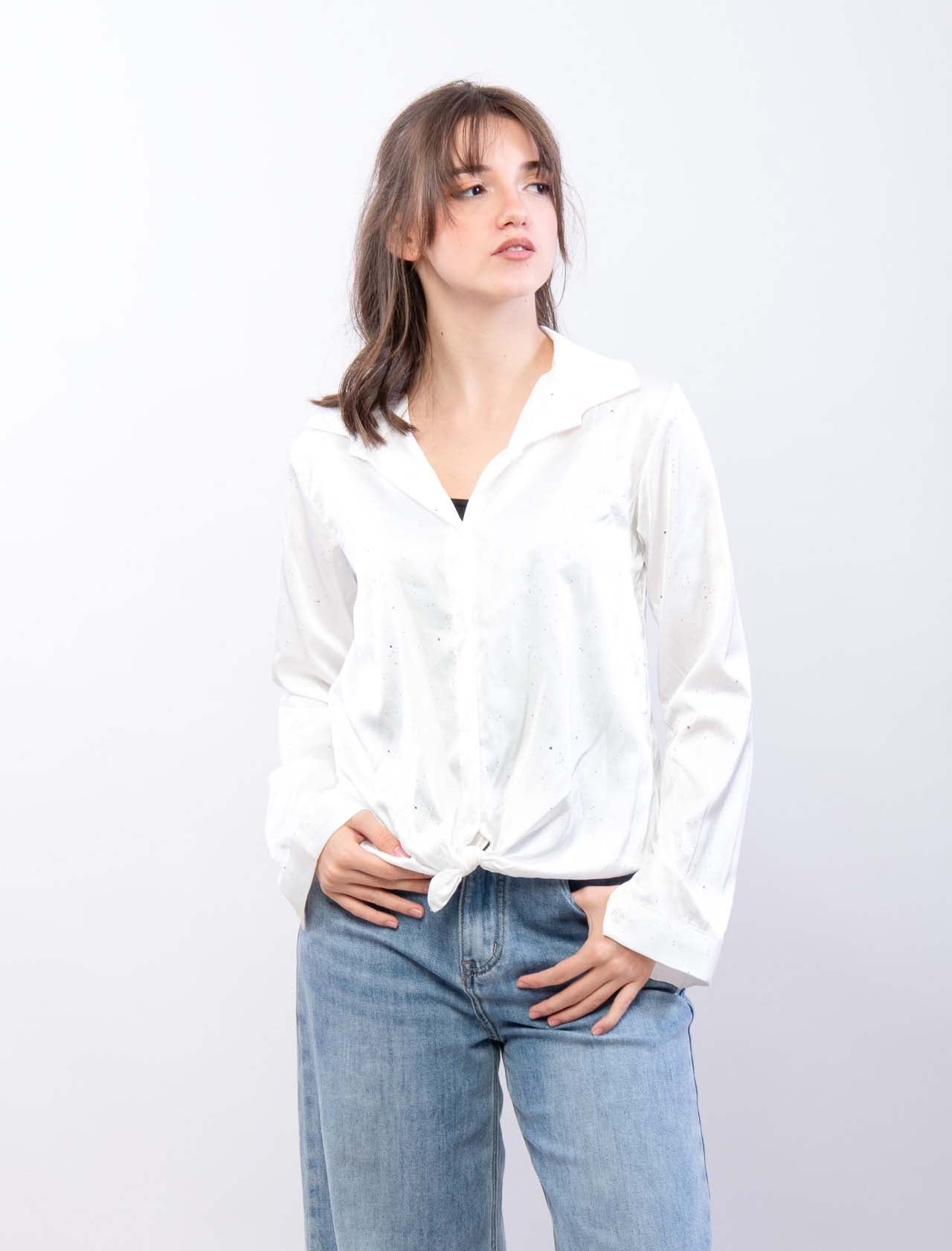 Camicia con glitter