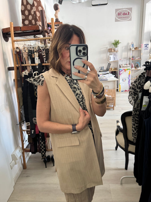Blazer gessato