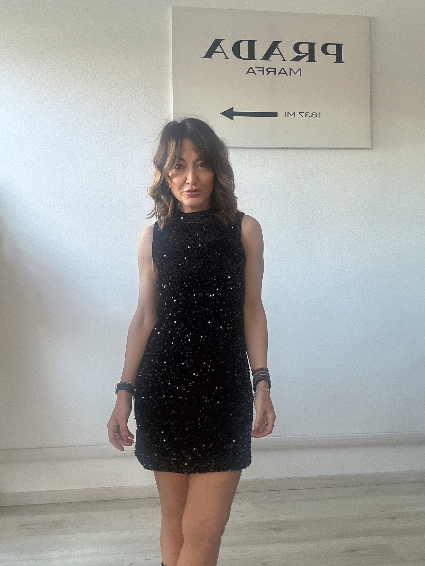 Abito con paillettes