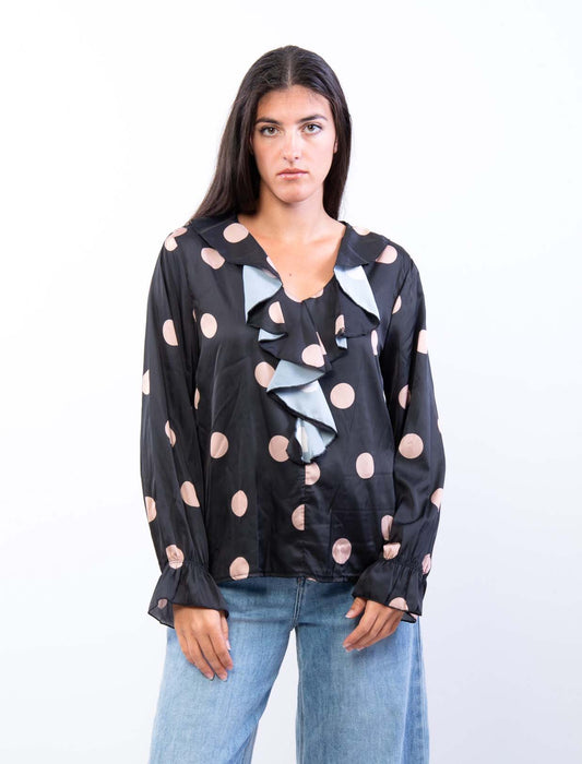 Blusa a pois