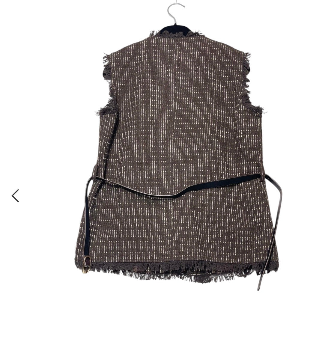 Gilet in tweed