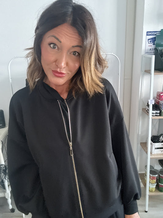 Bomber in neoprene