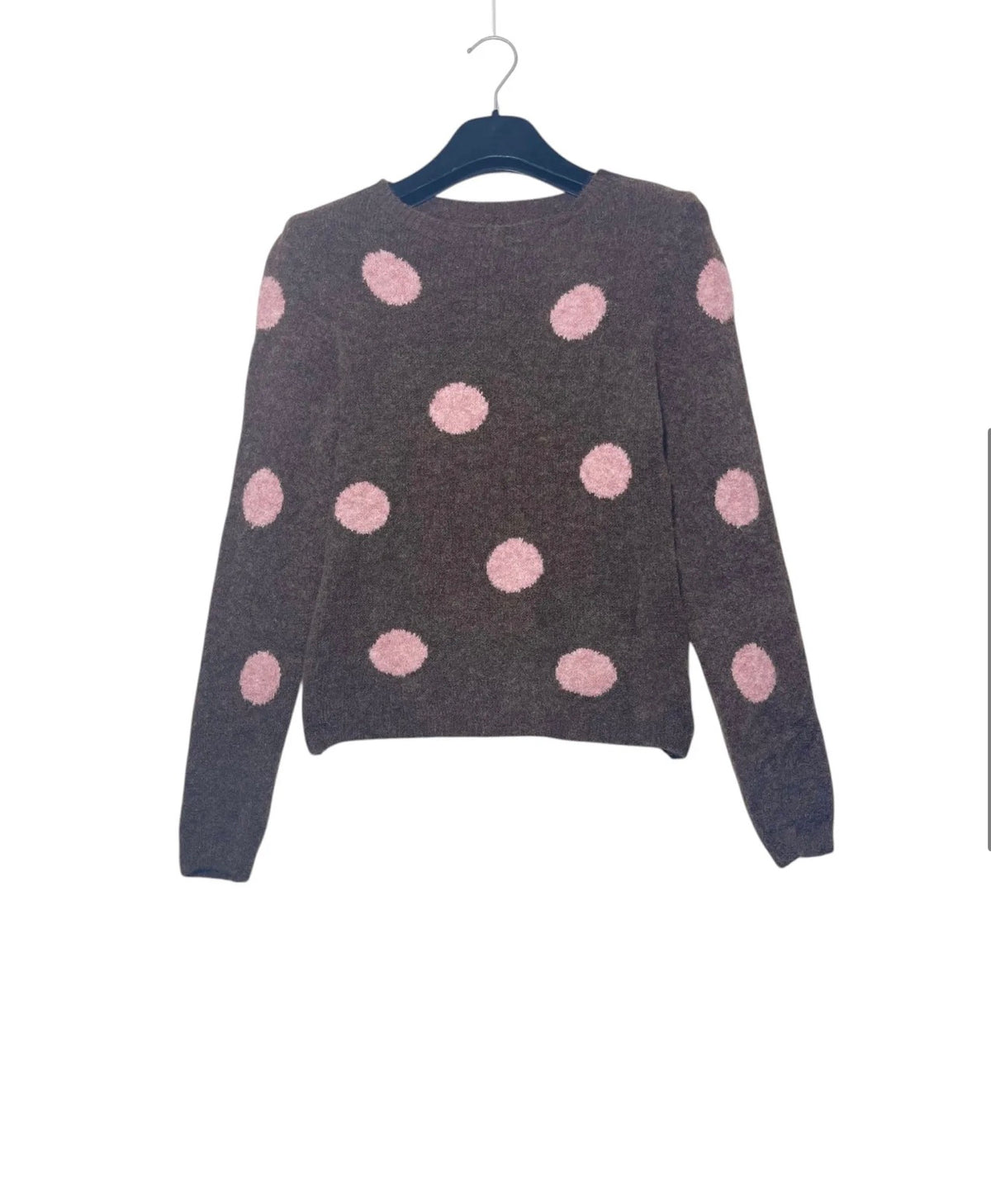 Maglia a pois in lana