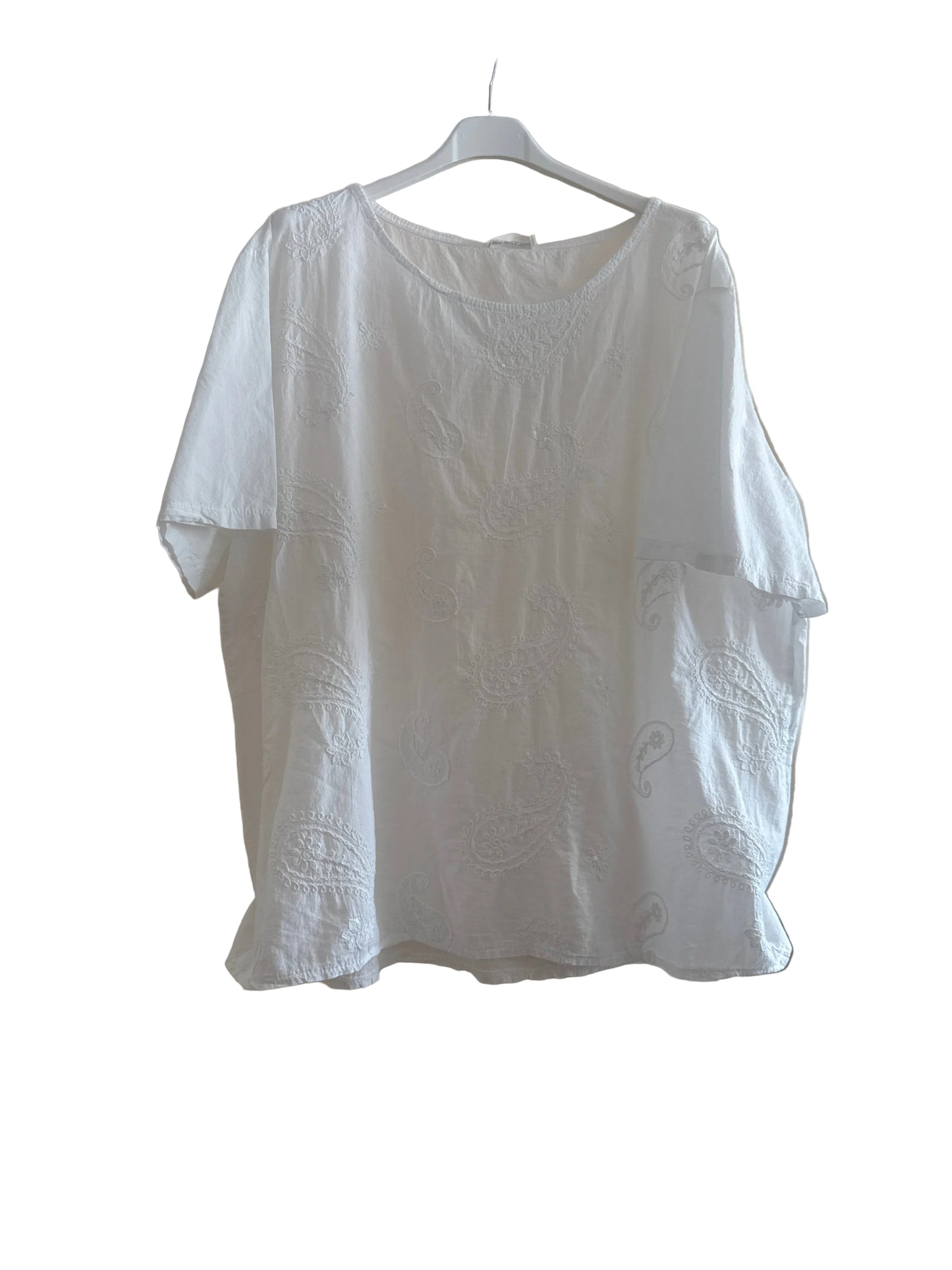Blusa in mussola over