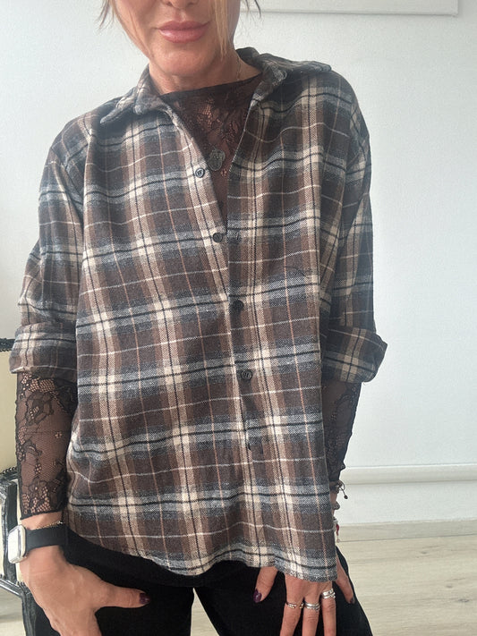 Camicia in flanella
