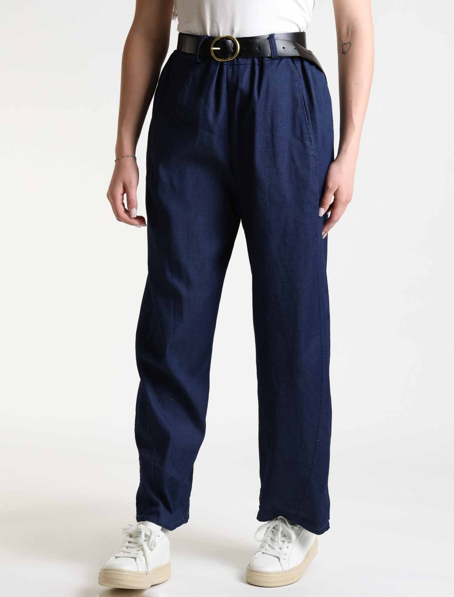 Pantalone in chambray