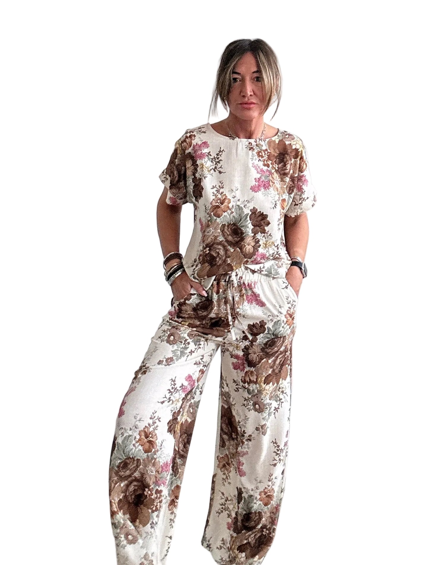 Pantalone in viscosa