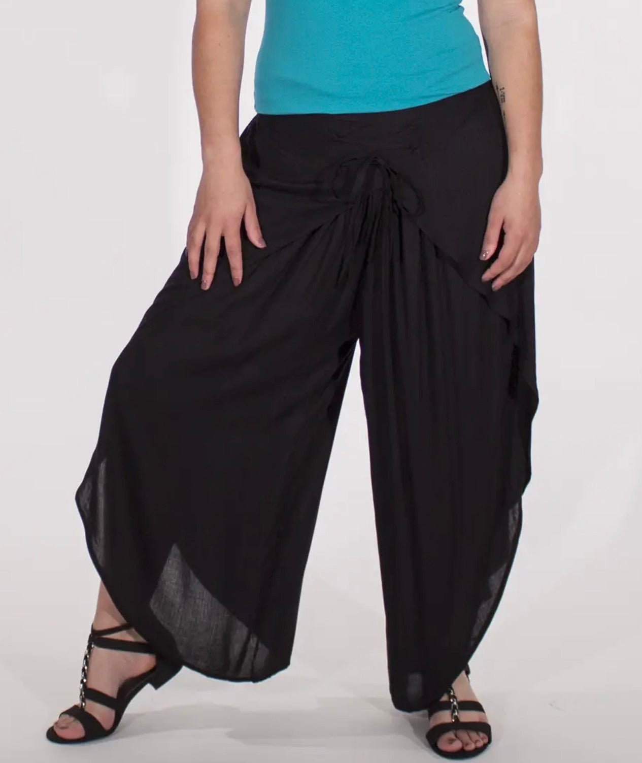 Pantalone etnico in viscosa
