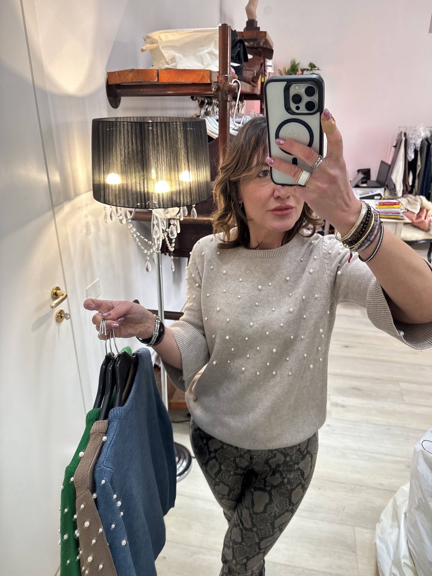 Maglia manica a campana