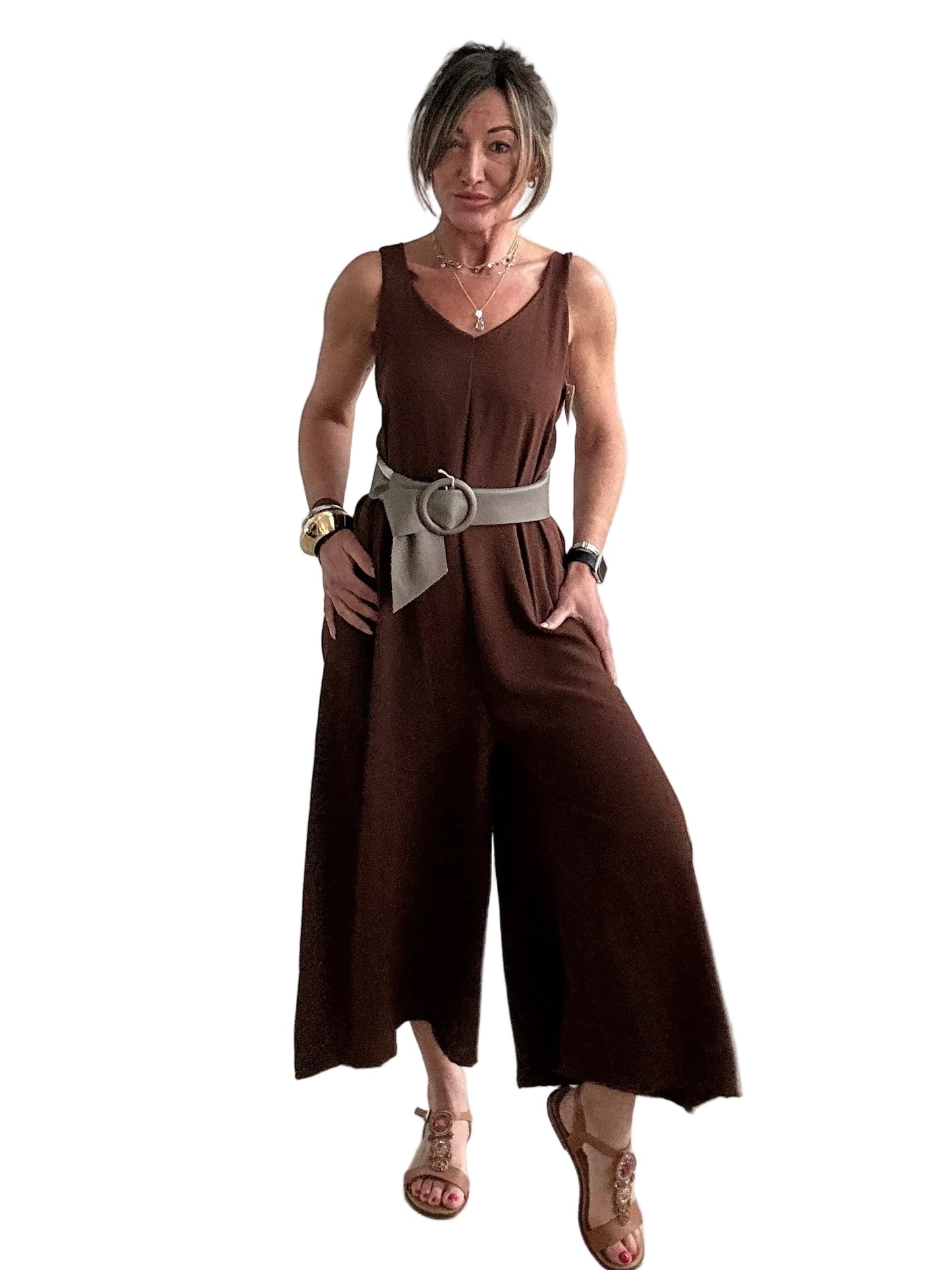 Tuta in georgette