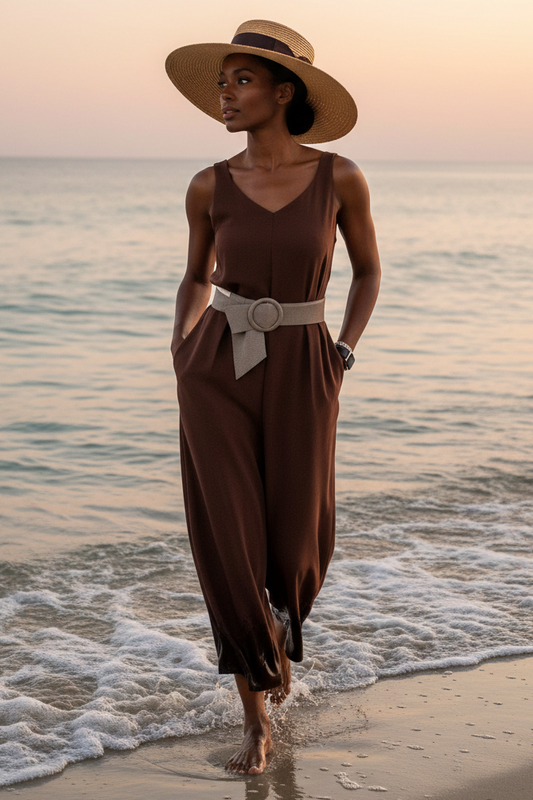 Tuta in georgette