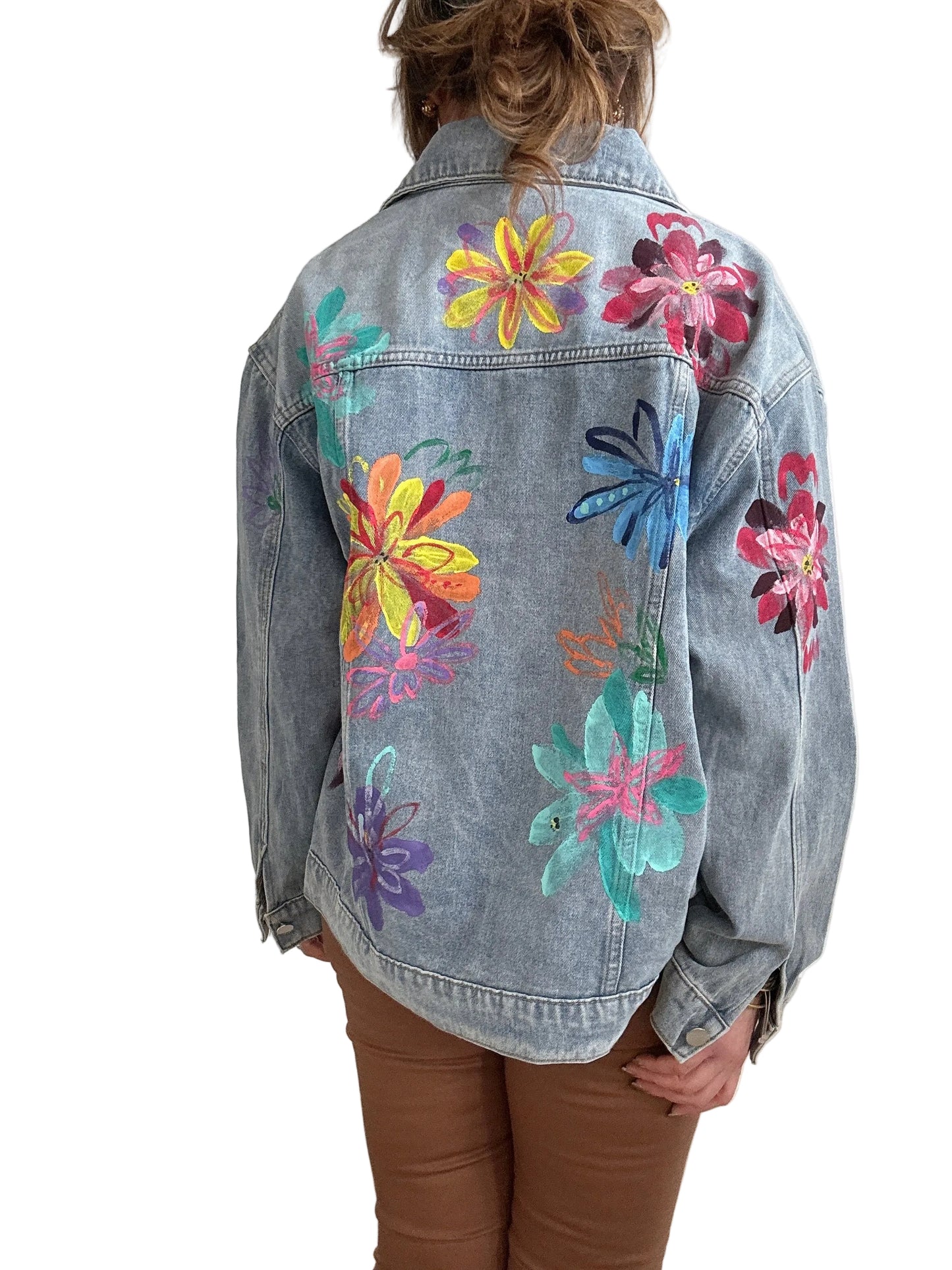 Giacca over decorata